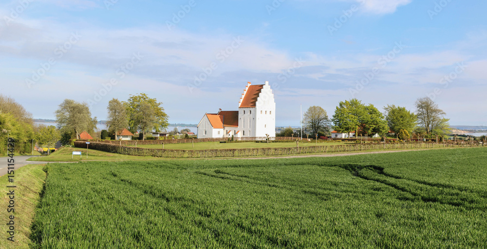 Obraz premium Dänisches Landleben