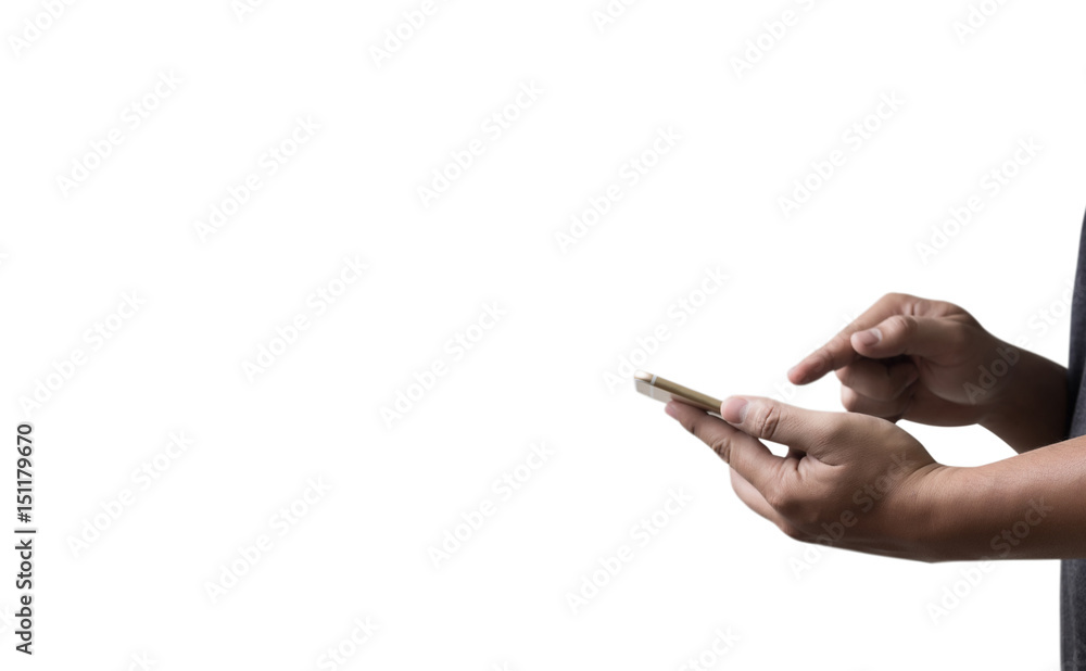 Naklejka premium CONTACT US (Customer Support Hotline people CONNECT )