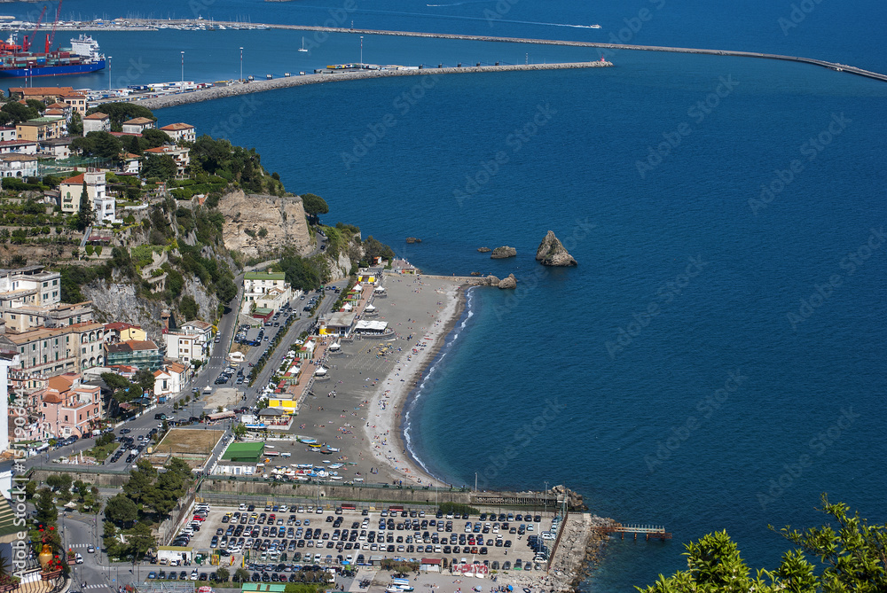 Landscape Vietri sul Mare, by Amalfi Coast, Italy