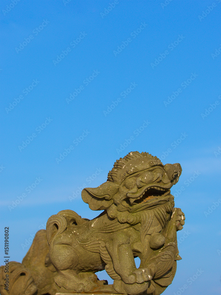 Chinese stone lion,Taiwan