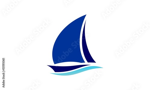 Fotografiet Ship Logo