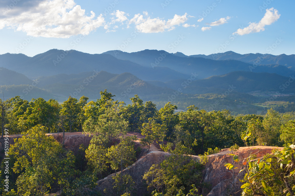 Fototapeta premium Pay canyon landscape. Thailand