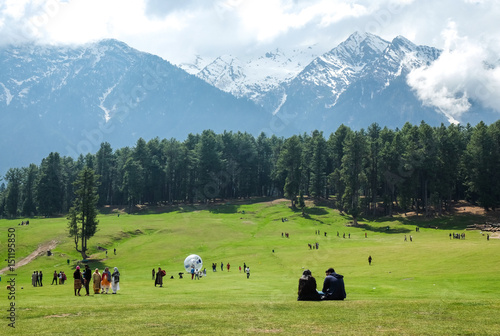 Pahalgam Valley in Kashmi, India