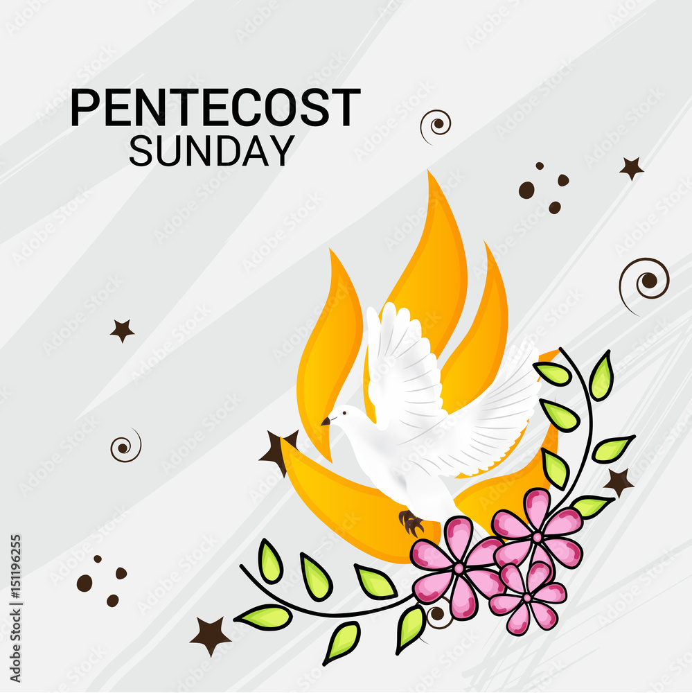 Foto de Pentecost Sunday. do Stock Adobe Stock