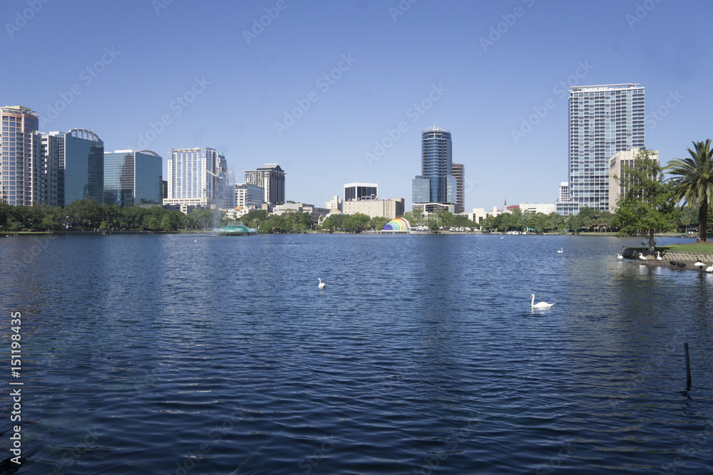 Lake at Orlando Florida USA