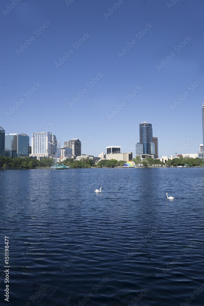 Lake at Orlando Florida USA Lake at Orlando Florida USA