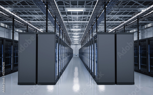 Fotografie server room or server computers
