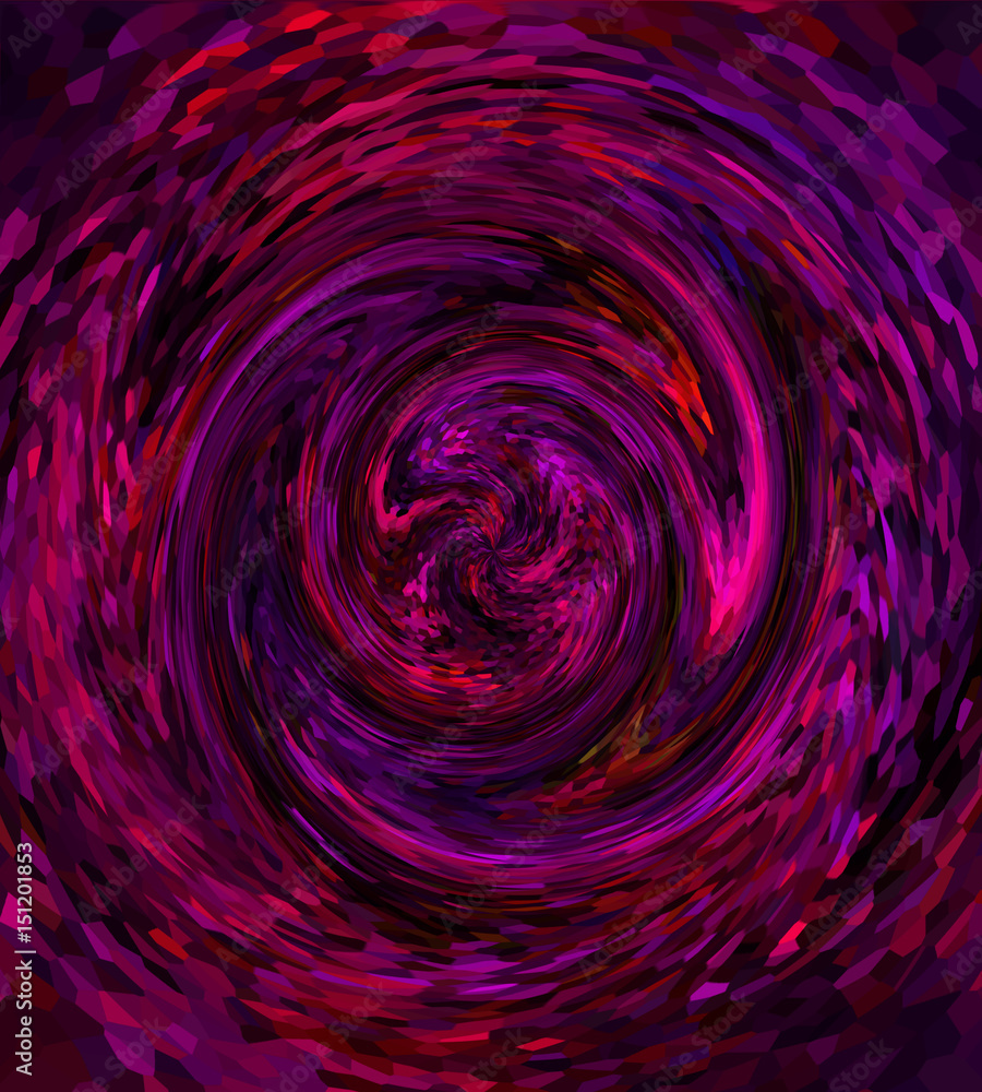 Purple and magenta mosaic sinking in a vertigo of colours Purple and magenta mosaic sinking in a vertigo of colours