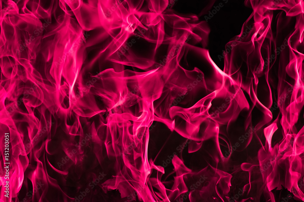 Blazing pink fire for background and textured Blazing pink fire for background and textured