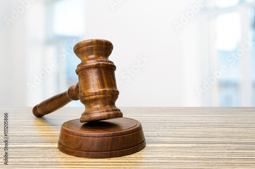 wooden gavel