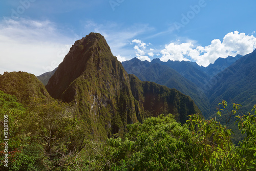 Huayana picchu mountain