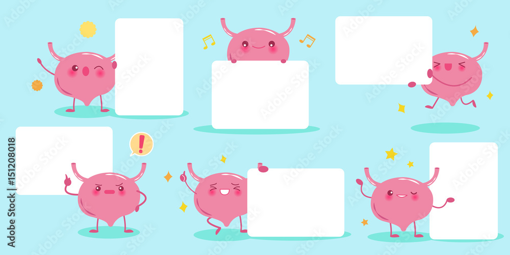 cute cartoon bladder cute cartoon bladder