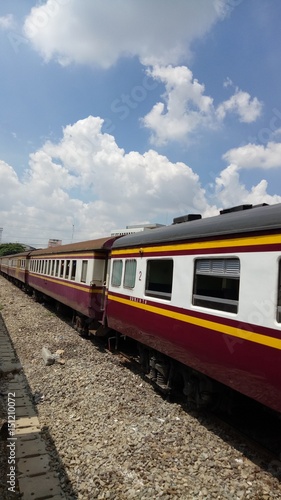 Train station in Thailand