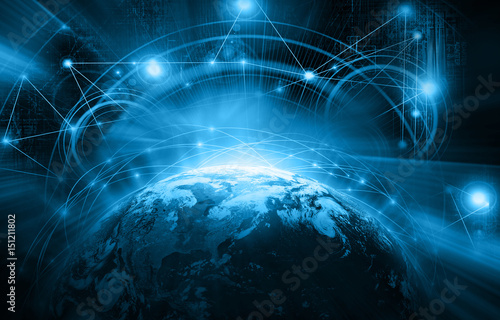 Best Internet Concept of global business from concepts series. Elements of this image furnished by NASA