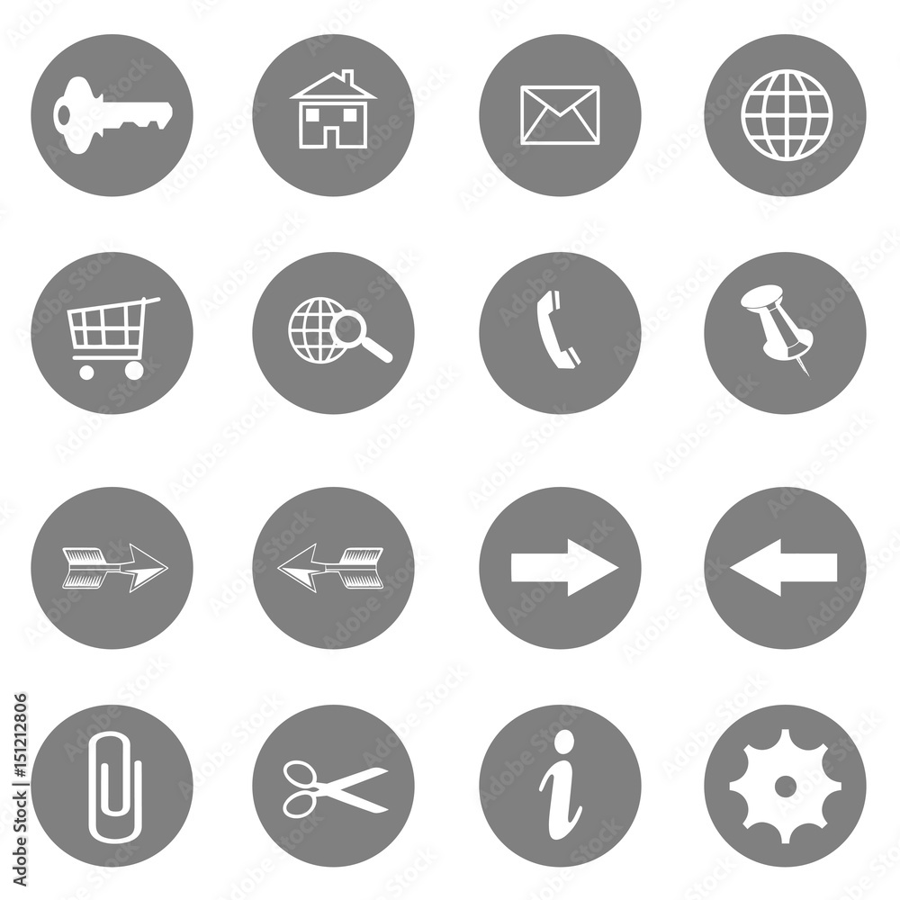 internet icons set - website buttons vector internet icons set - website buttons vector