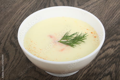 Cheese soup