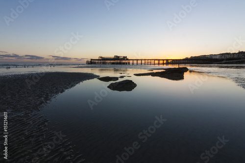 Hastings Pier at Sunset