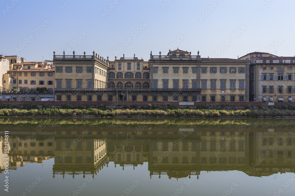 Buildings on the River Arno