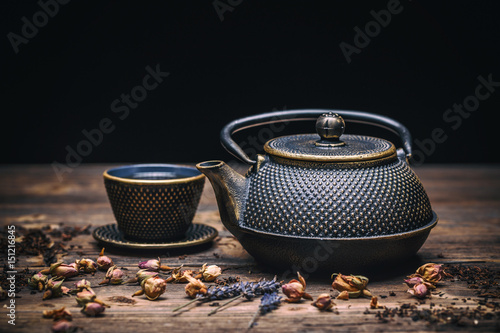 Εκτύπωση καμβά Cast iron teapot