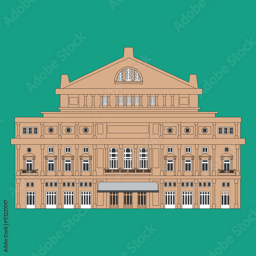 The Teatro Colon Buenos Aires