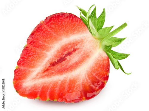 Half of strawberry
