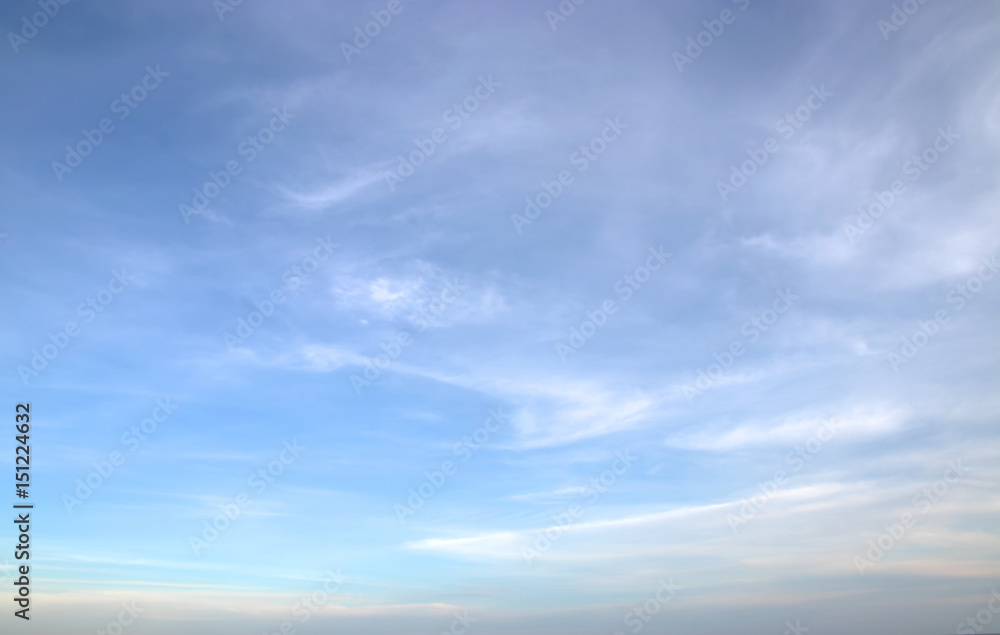 Fototapeta premium blue sky and clouds background,feel good.