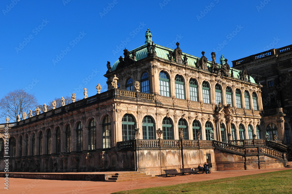Deutschland: Der Zwinger in Dresden