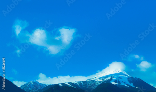 Fotografie Photo depicting a beautiful moody frosty landscape