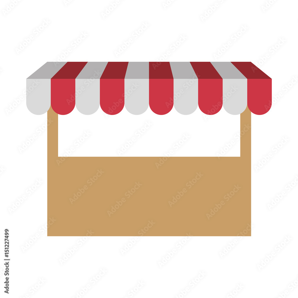 white background with store icon vector illustration white background with store icon vector illustration