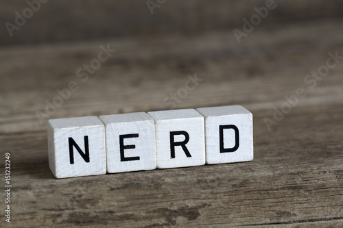 Nerd, written in cubes