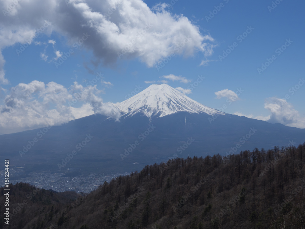 三ッ峠山から見る富士山 三ッ峠山から見る富士山