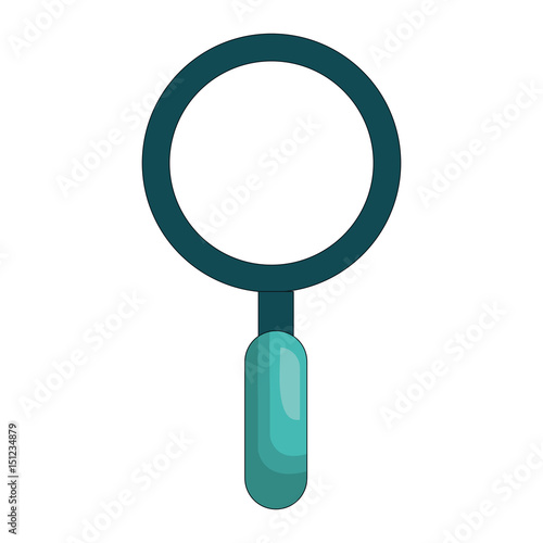 search magnifying glass icon vector illustration design