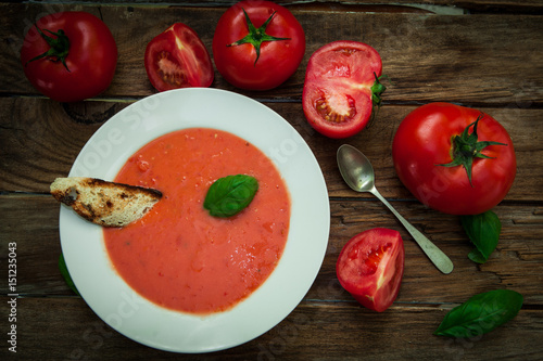 Tomato cold soup