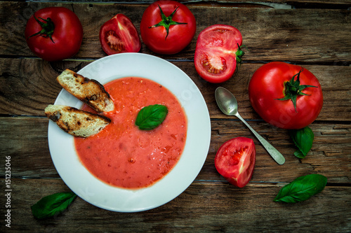 Tomato cold soup