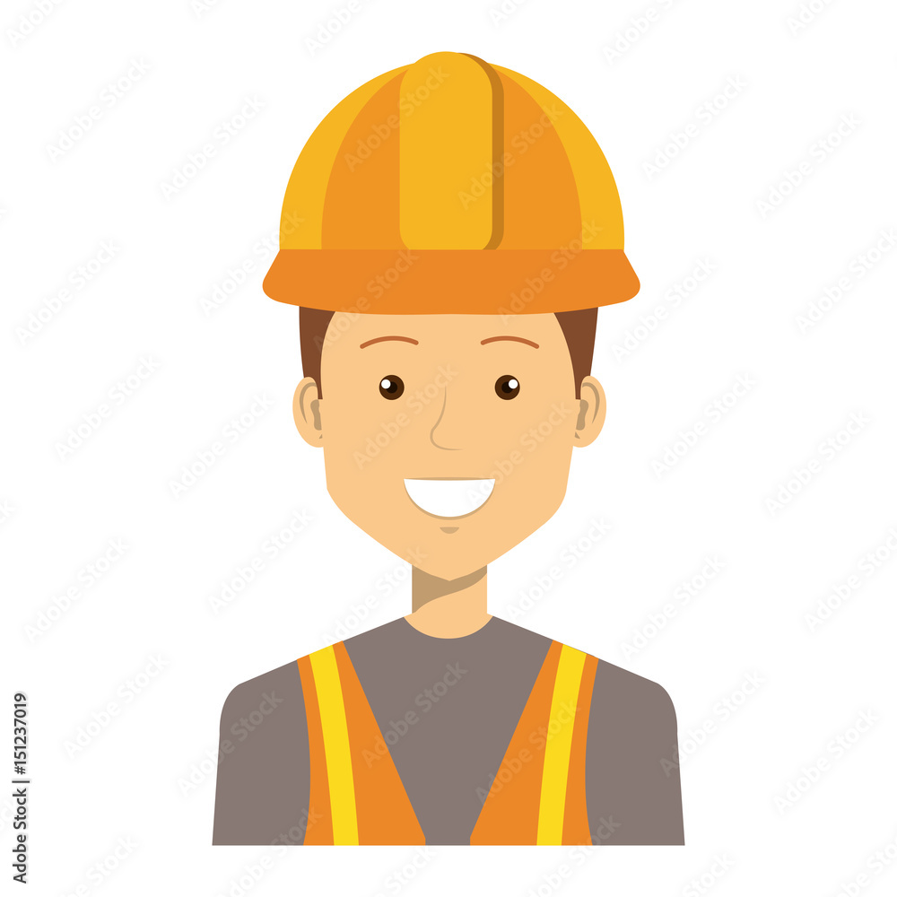 construction workman avatar character vector illustration design construction workman avatar character vector illustration design