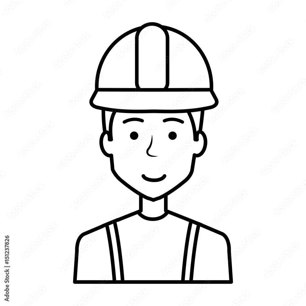 construction workman avatar character vector illustration design construction workman avatar character vector illustration design
