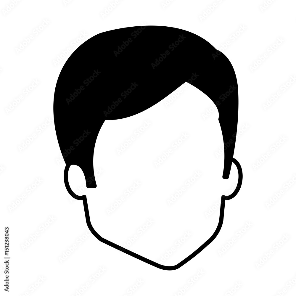 young man avatar character vector illustration design young man avatar character vector illustration design