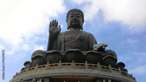 香港、寶蓮寺の天壇大仏