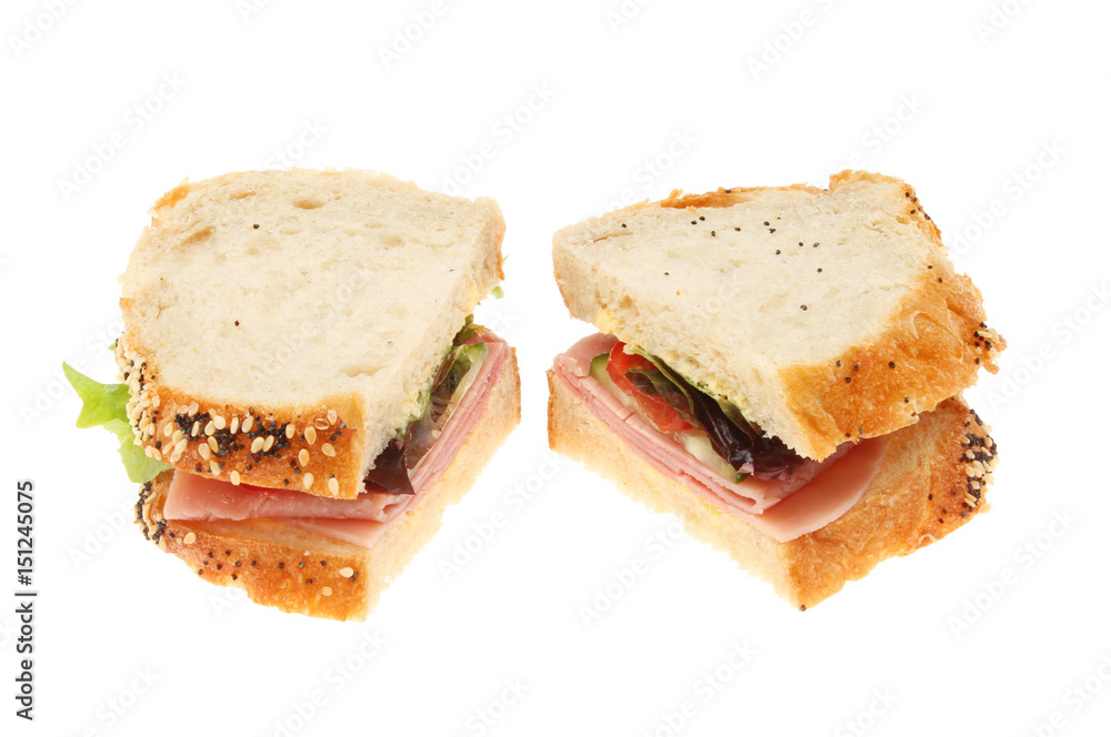 Ham salad sandwich Ham salad sandwich