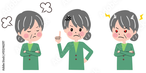 シニア　女性　セット