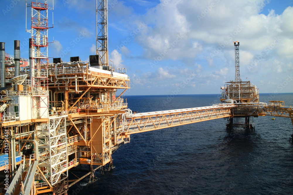 Offshore construction platform for production oil and gas,Oil and gas industry