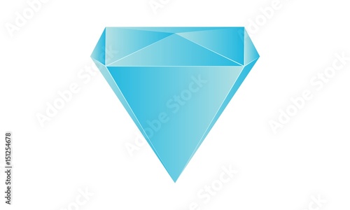 Diamant - Brilliant cut - Diamond Icon for apps and websites