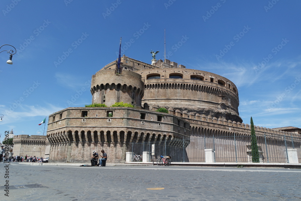 Ancient mausoleum in Rome