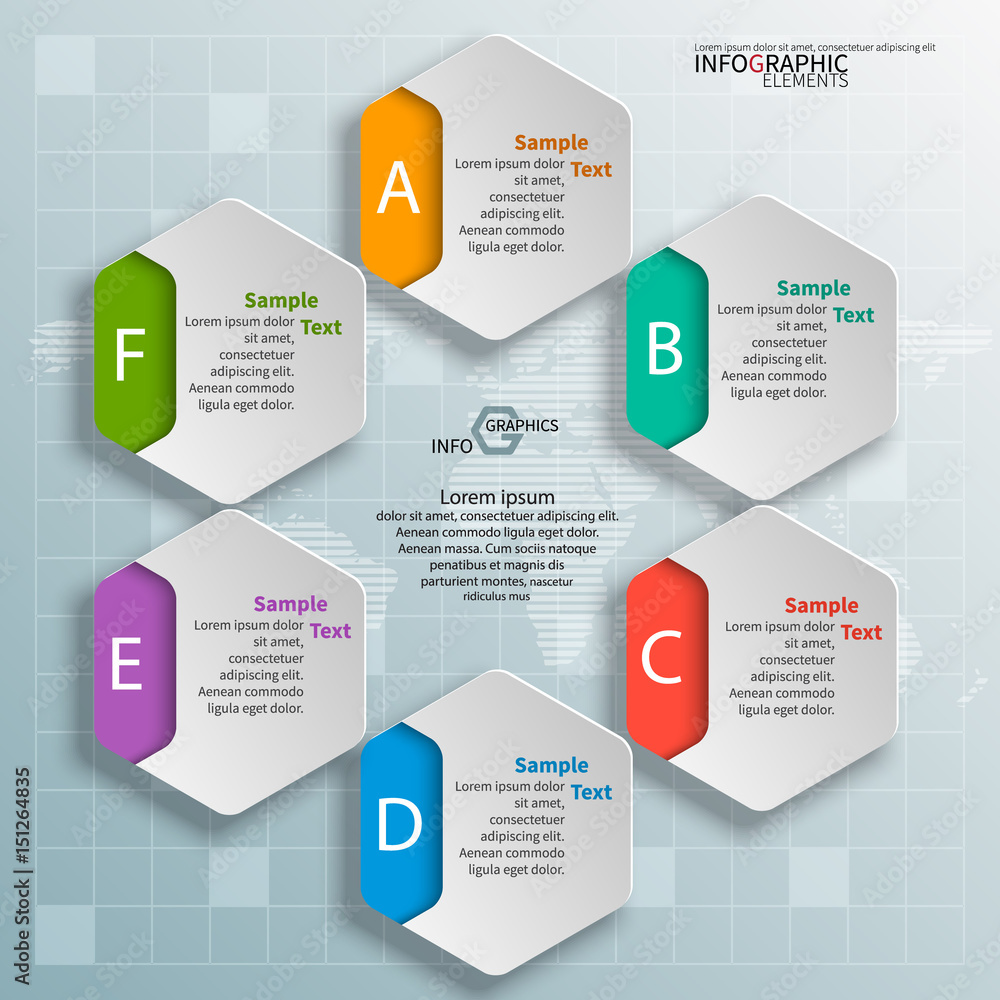 Abstract 3D Paper Infographics Abstract 3D Paper Infographics