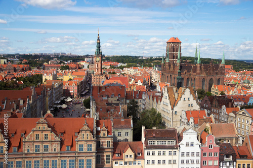 Gdansk city in Poland