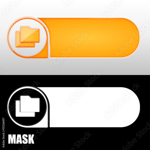 baner z ikoną w kształcie strzałki 