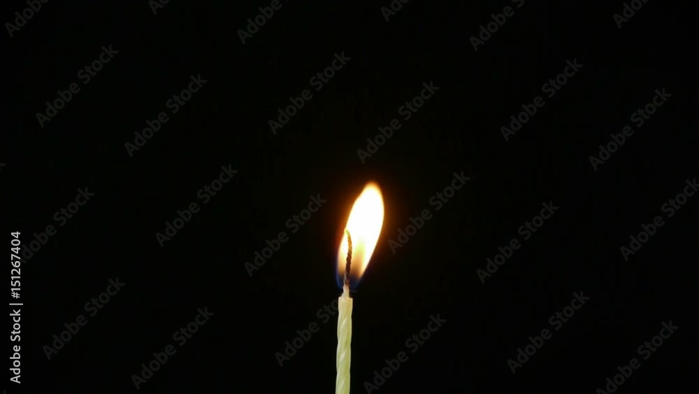 Candles burning in the night. Candles burning in the night.