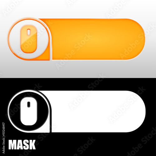  baner z ikoną w kształcie strzałki