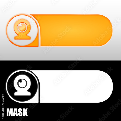  baner z ikoną w kształcie strzałki