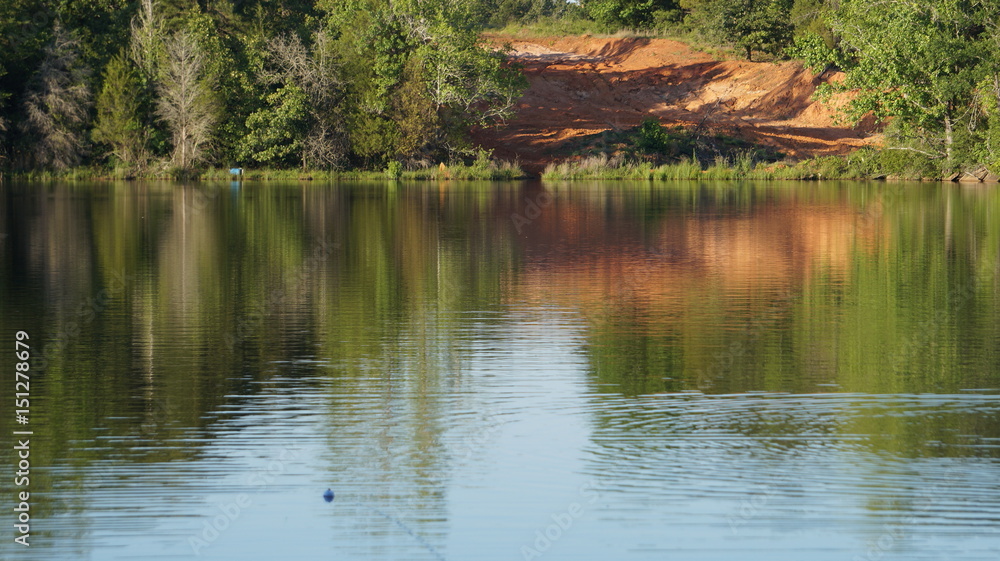 Calm Lake Water